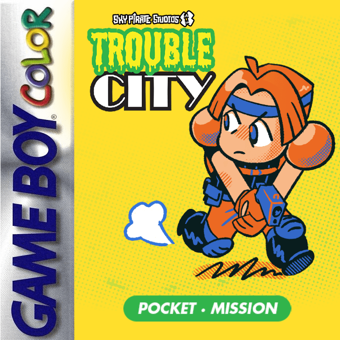 The coverart image of Touble City Pocket Mission
