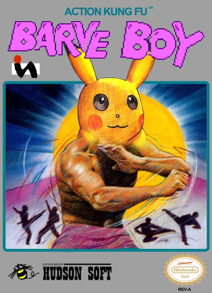The coverart image of Barve Boy: Kung Fu Pokechu