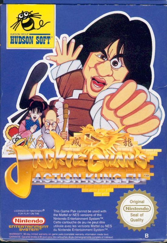 The coverart image of Jackie Chan's Action Kung Fu
