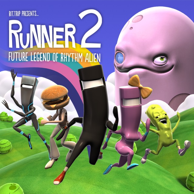 The coverart image of Bit.Trip Presents...Runner2: Future Legend of Rhythm Alien