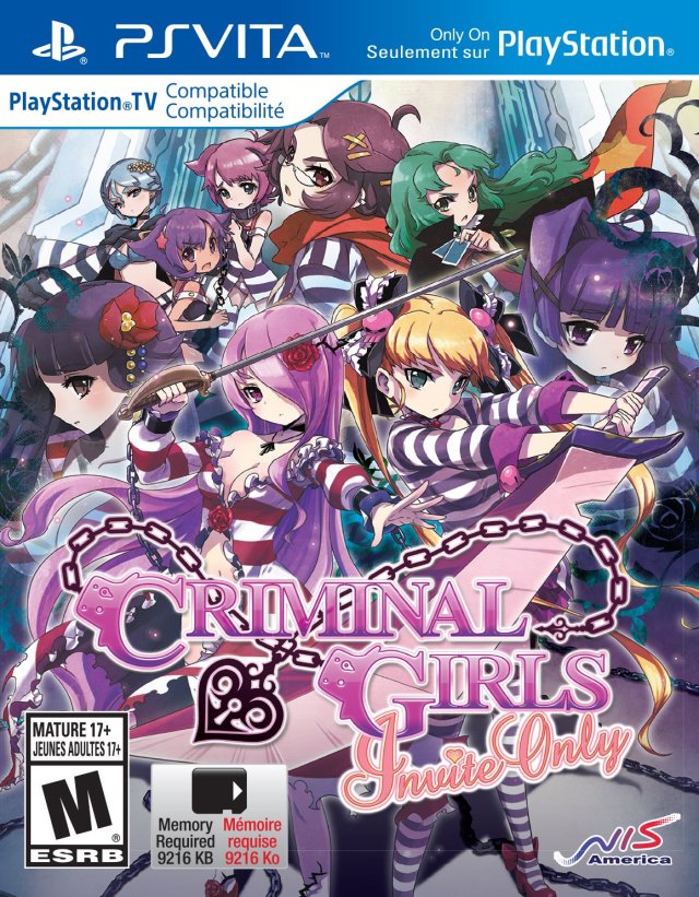 The coverart image of Criminal Girls: Invite Only
