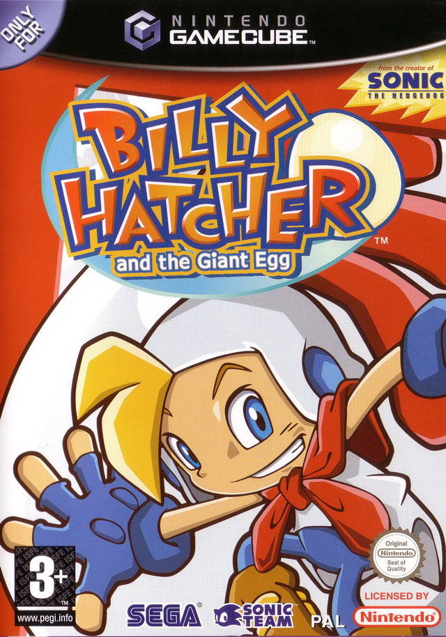 The coverart image of Billy Hatcher and the Giant Egg