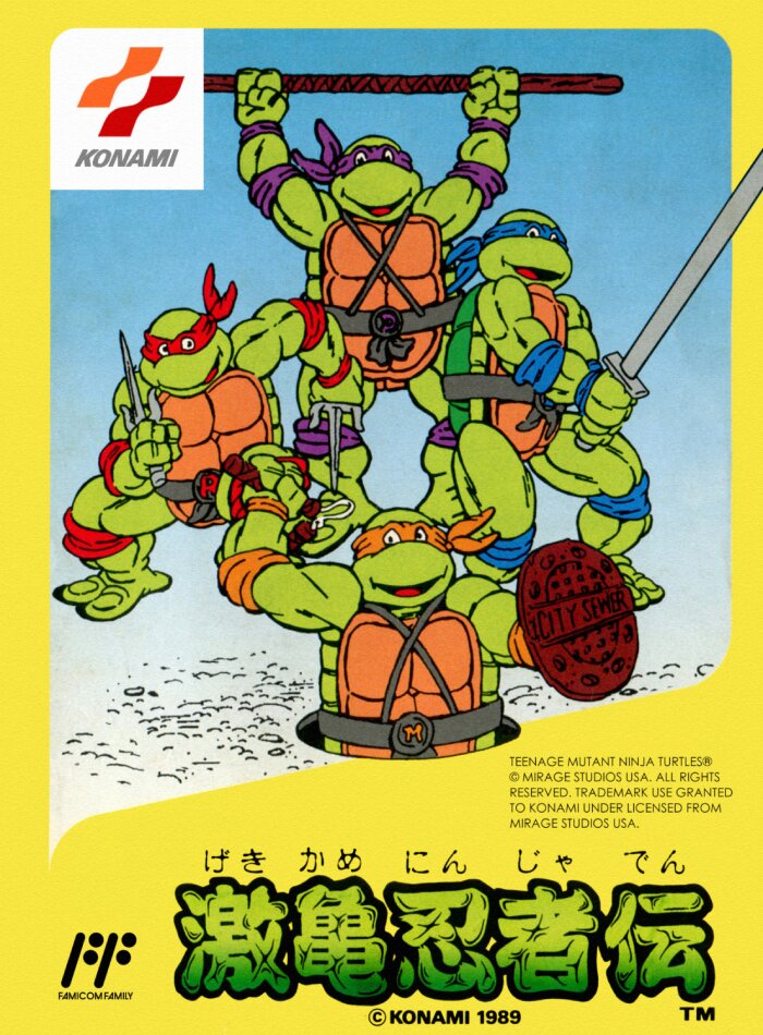 The coverart image of Teenage Mutant Ninja Turtles