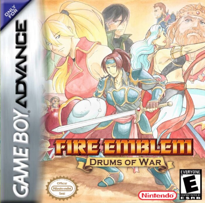 The coverart image of Fire Emblem: Drums Of War 