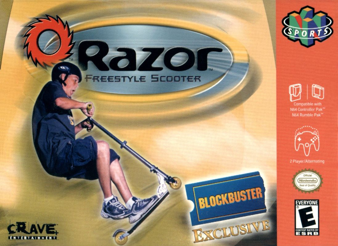 The coverart image of Razor: Freestyle Scooter