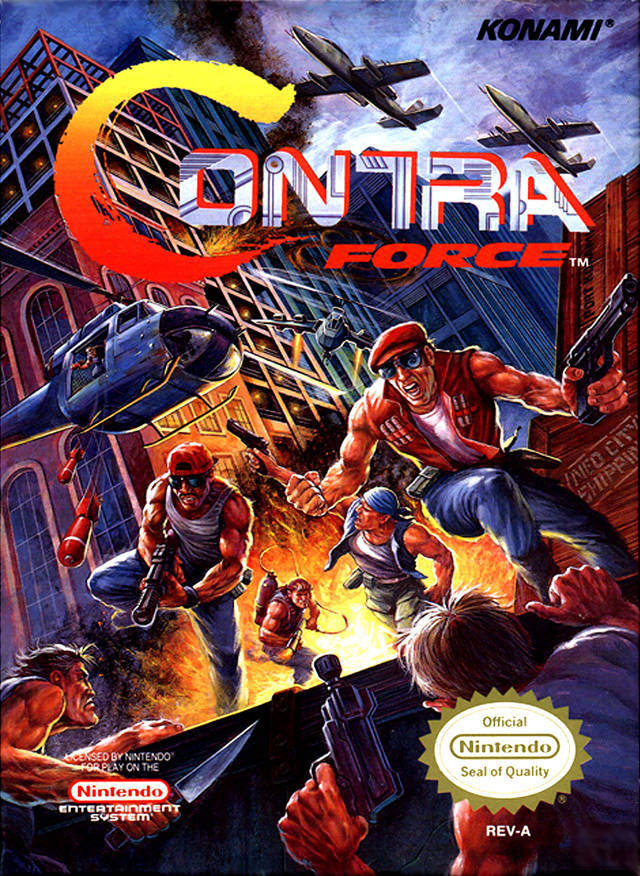The coverart image of Contra Force