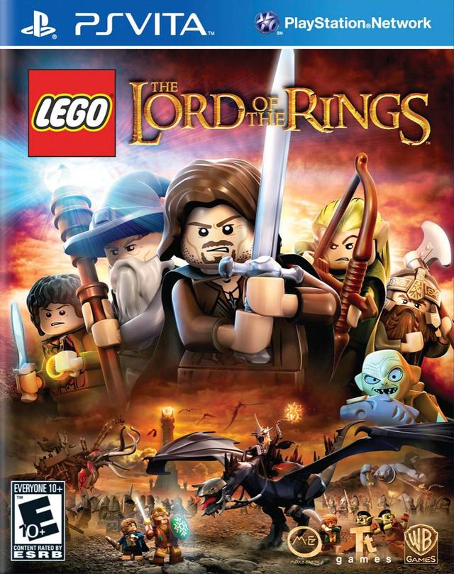 The coverart image of LEGO The Lord of the Rings