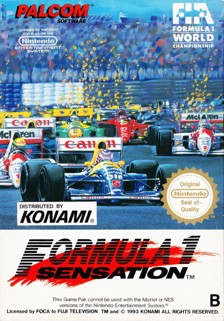 The coverart image of F-1 Sensation