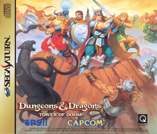 The coverart image of Dungeons & Dragons: Tower of Doom