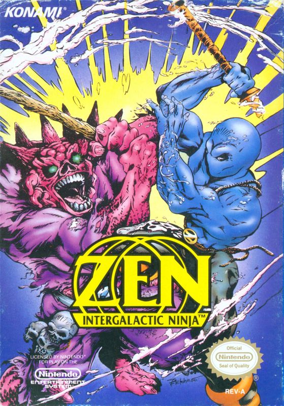 The coverart image of Zen: Intergalactic Ninja