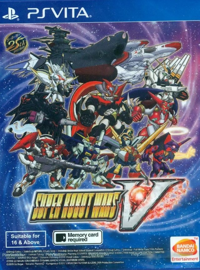 The coverart image of Super Robot Wars V