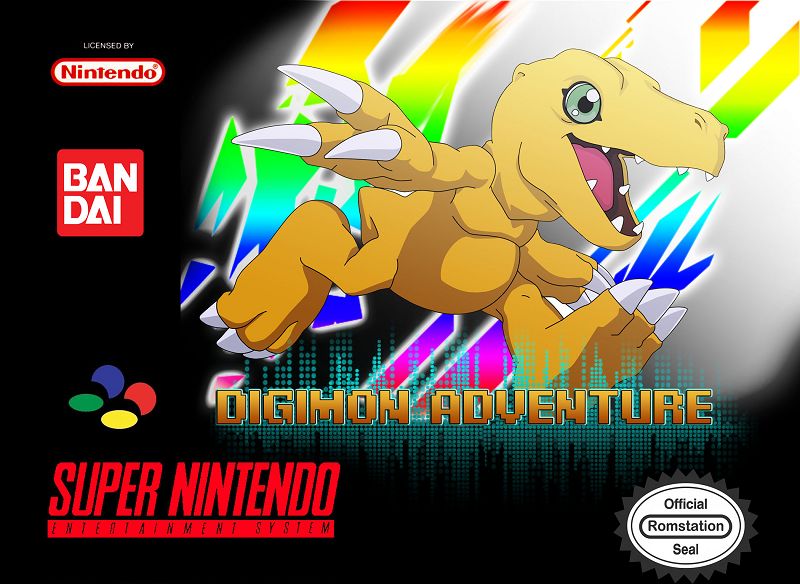 The coverart image of Digimon Adventure