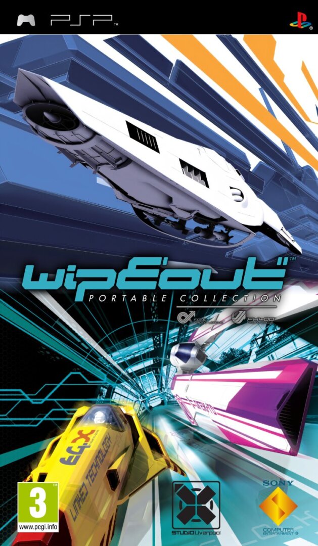 The coverart image of WipEout Portable Collection