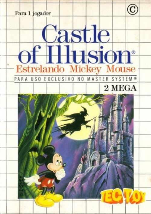 The coverart image of Castle of Illusion Starring Mickey Mouse