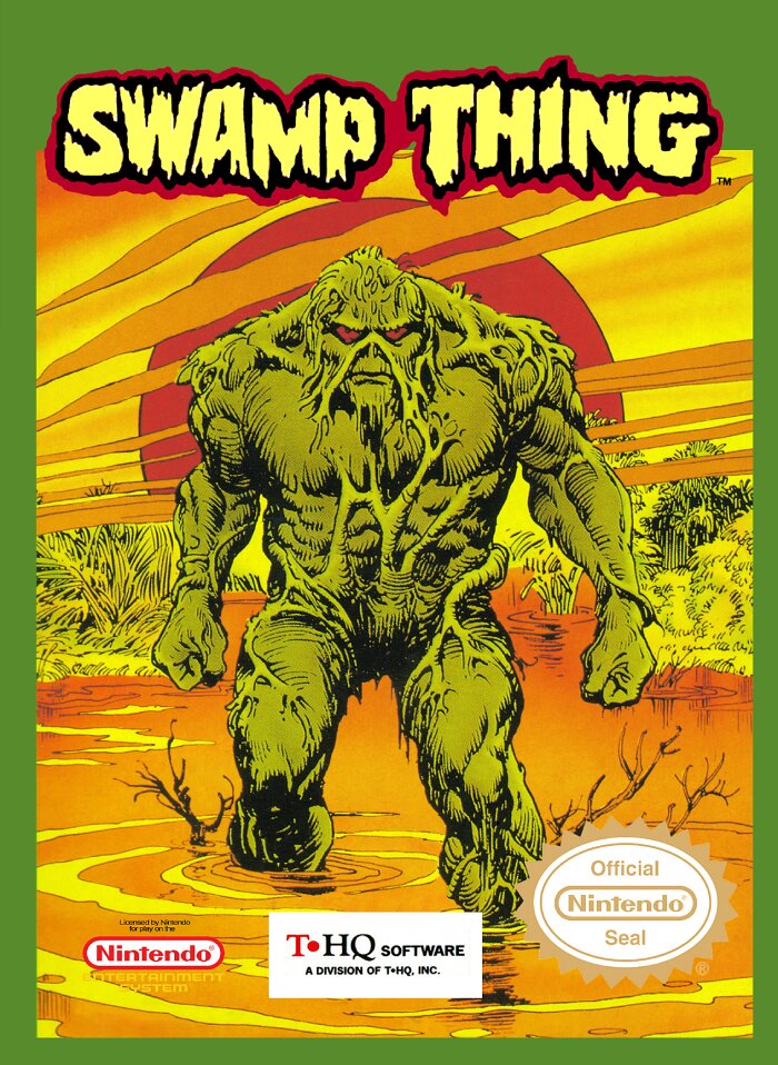 The coverart image of Swamp Thing