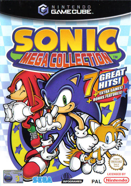 The coverart image of Sonic Mega Collection
