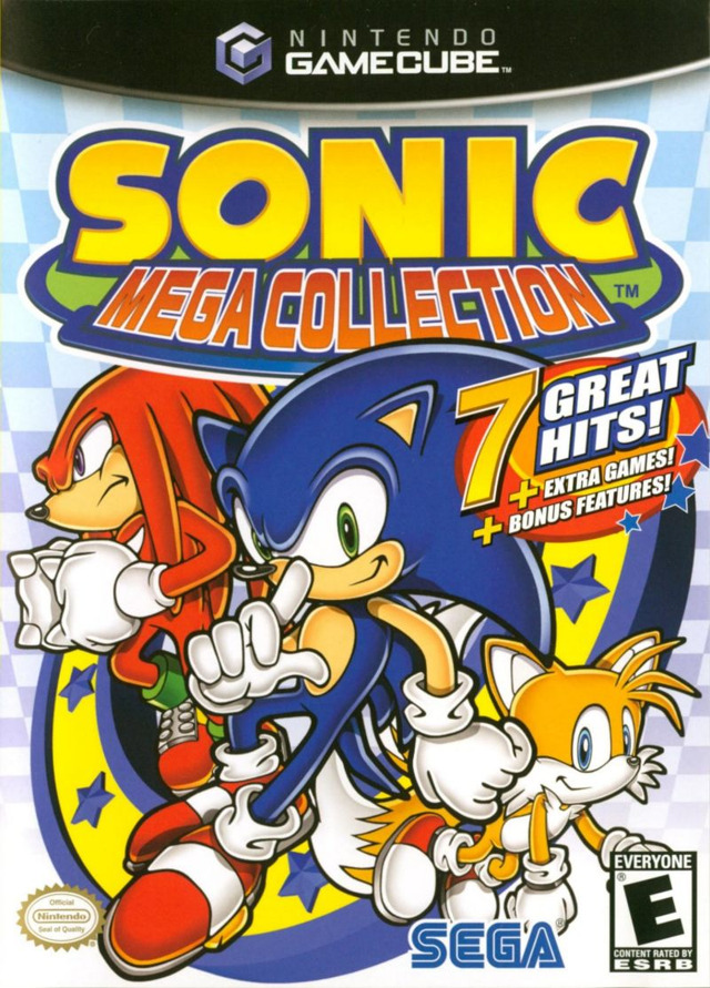 The coverart image of Sonic Mega Collection