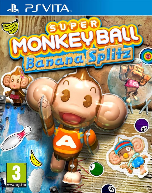 The coverart image of Super Monkey Ball: Banana Splitz