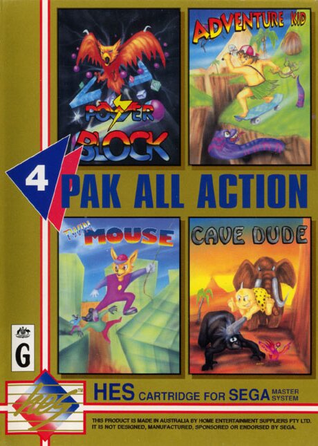 The coverart image of 4 PAK - All Action