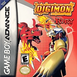 The coverart image of Digimon Rury