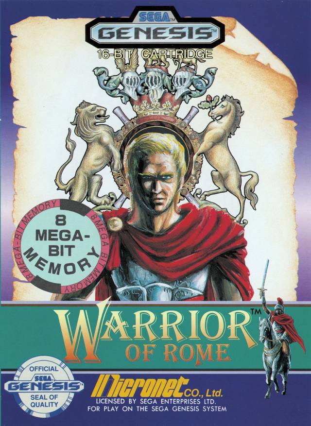 The coverart image of Warrior of Rome