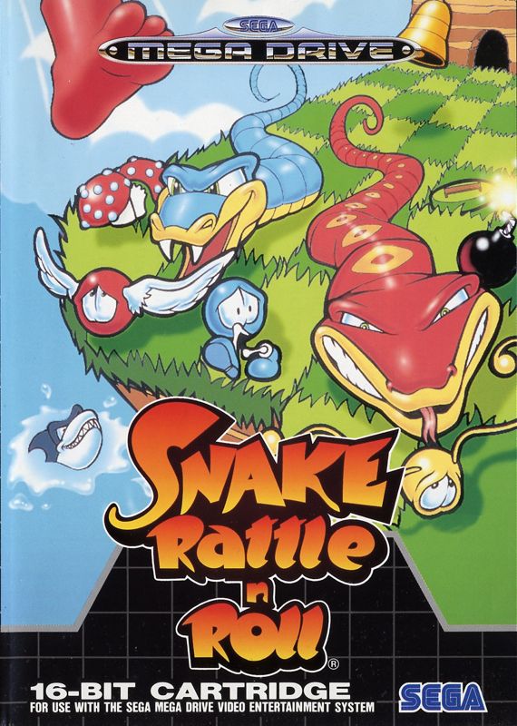 The coverart image of Snake Rattle n Roll 