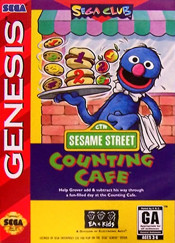 The coverart image of Sesame Street Counting Cafe