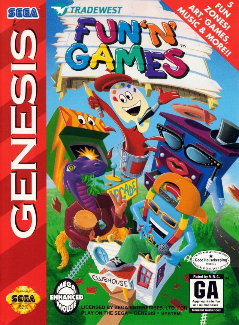 The coverart image of Fun 'n Games