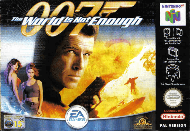 The coverart image of 007 - The World Is Not Enough