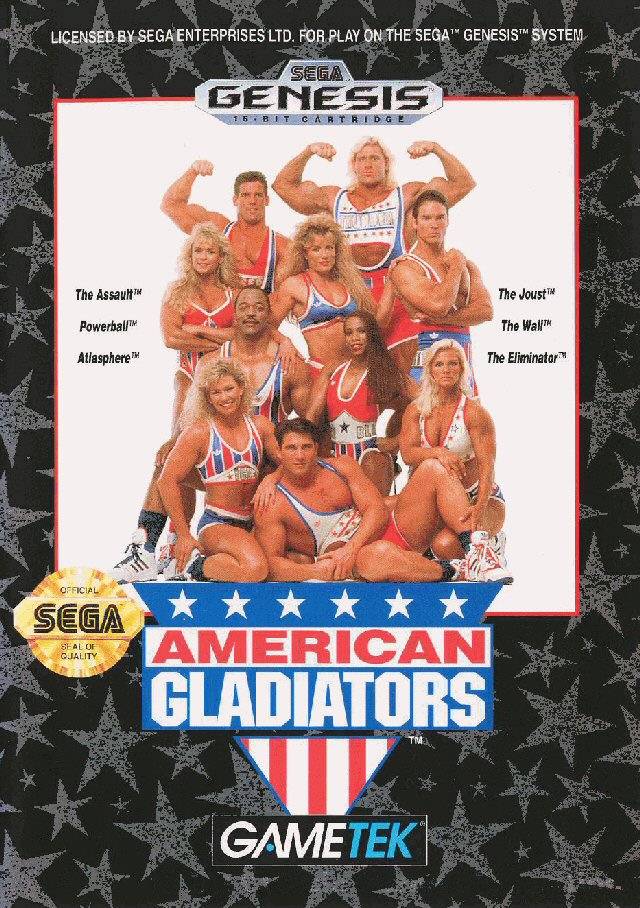 The coverart image of American Gladiators 