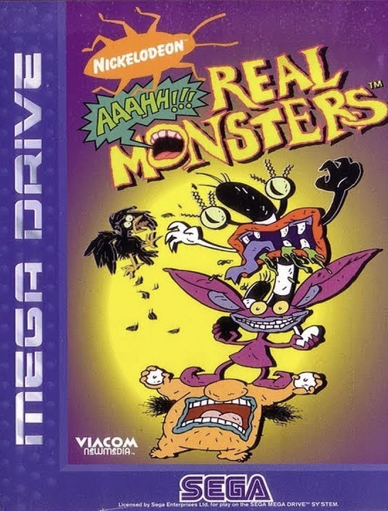 The coverart image of Nickelodeon: Aaahh!!! Real Monsters 