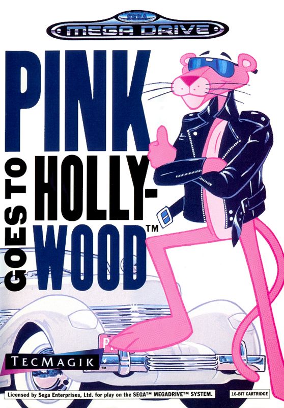The coverart image of Pink Goes to Hollywood