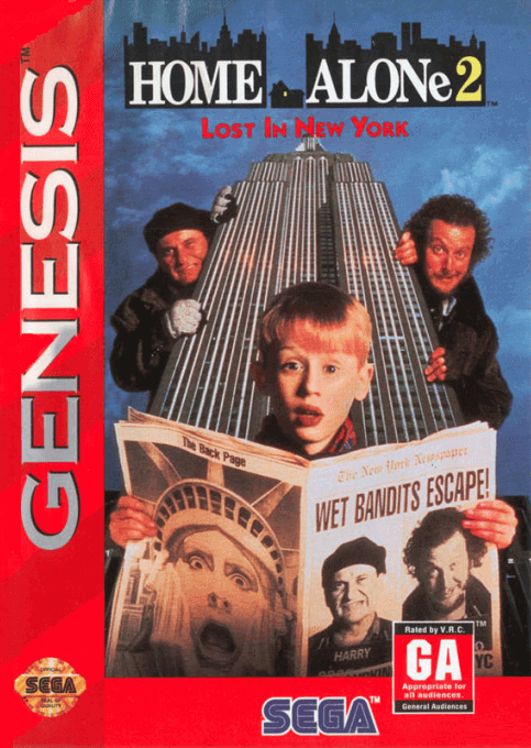 The coverart image of Home Alone 2 - Lost in New York 