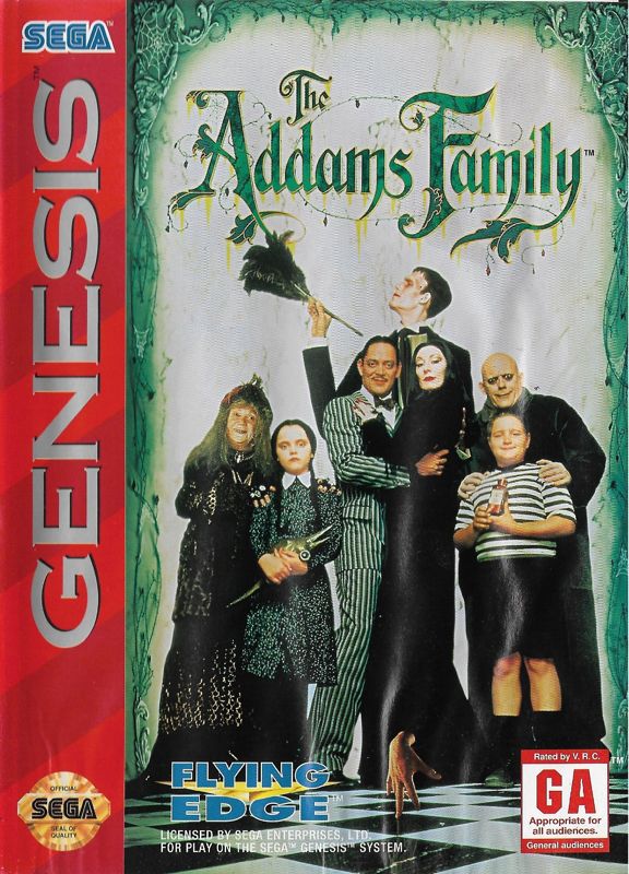 The coverart image of The Addams Family
