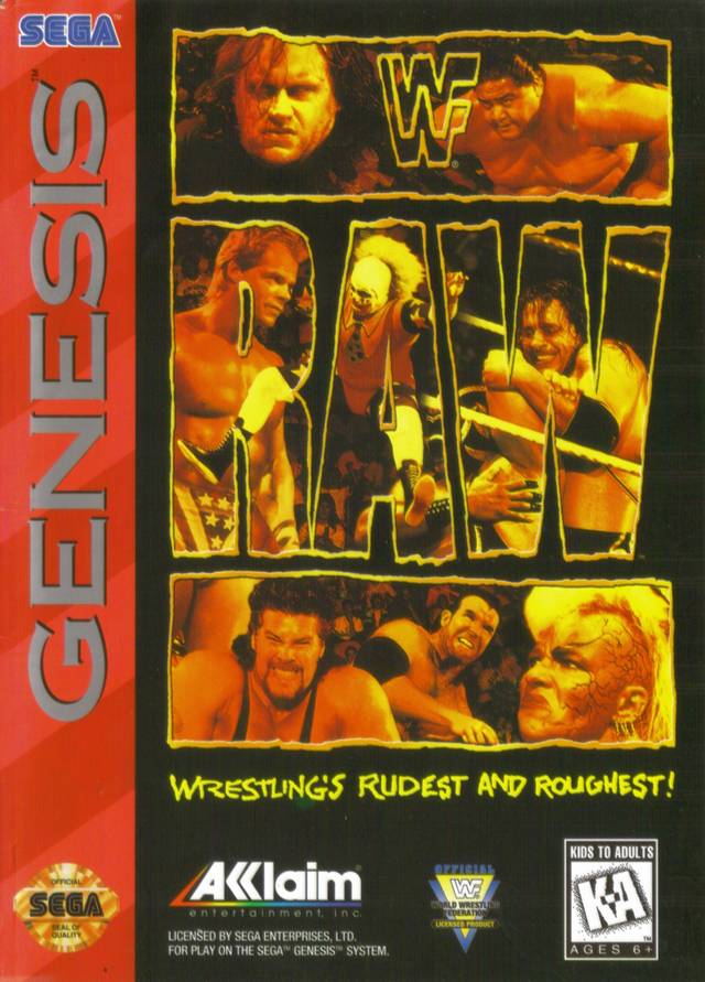 The coverart image of WWF Raw