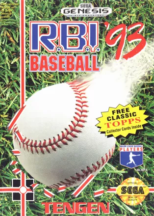 The coverart image of R.B.I. Baseball '93
