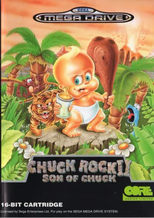The coverart image of Chuck Rock II: Son of Chuck 