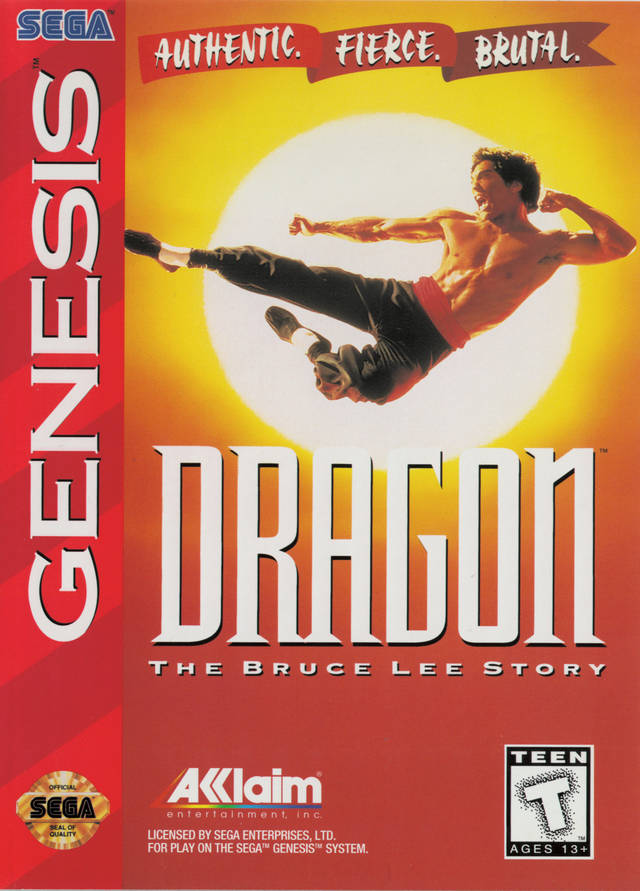The coverart image of Dragon - The Bruce Lee Story