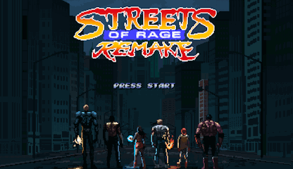 The coverart image of Streets of Rage Remake (v5.2)