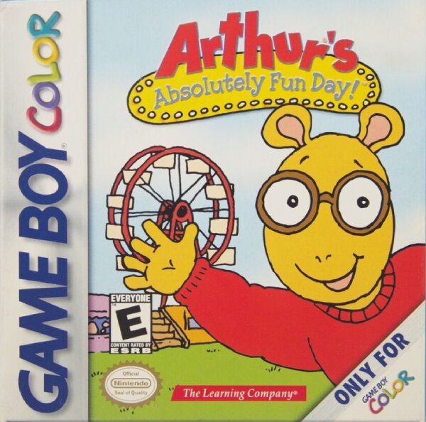 The coverart image of Arthur's Absolutey Fun Day!