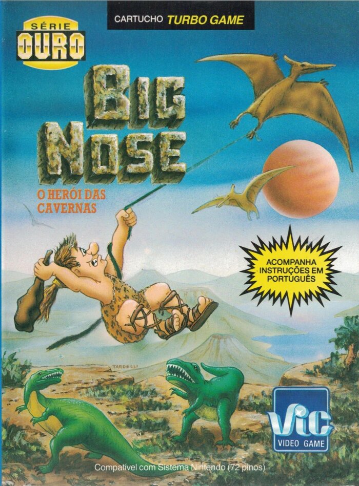 The coverart image of Big Nose: The Caveman