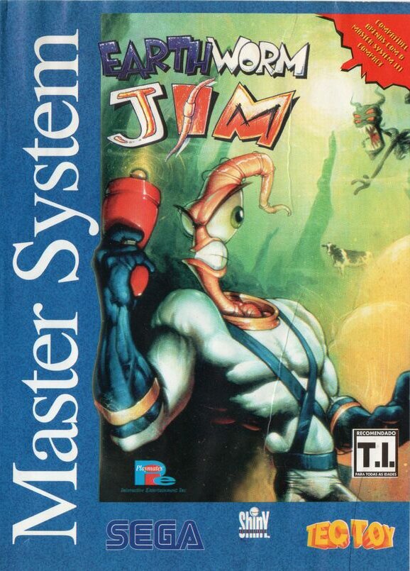 The coverart image of Earthworm Jim