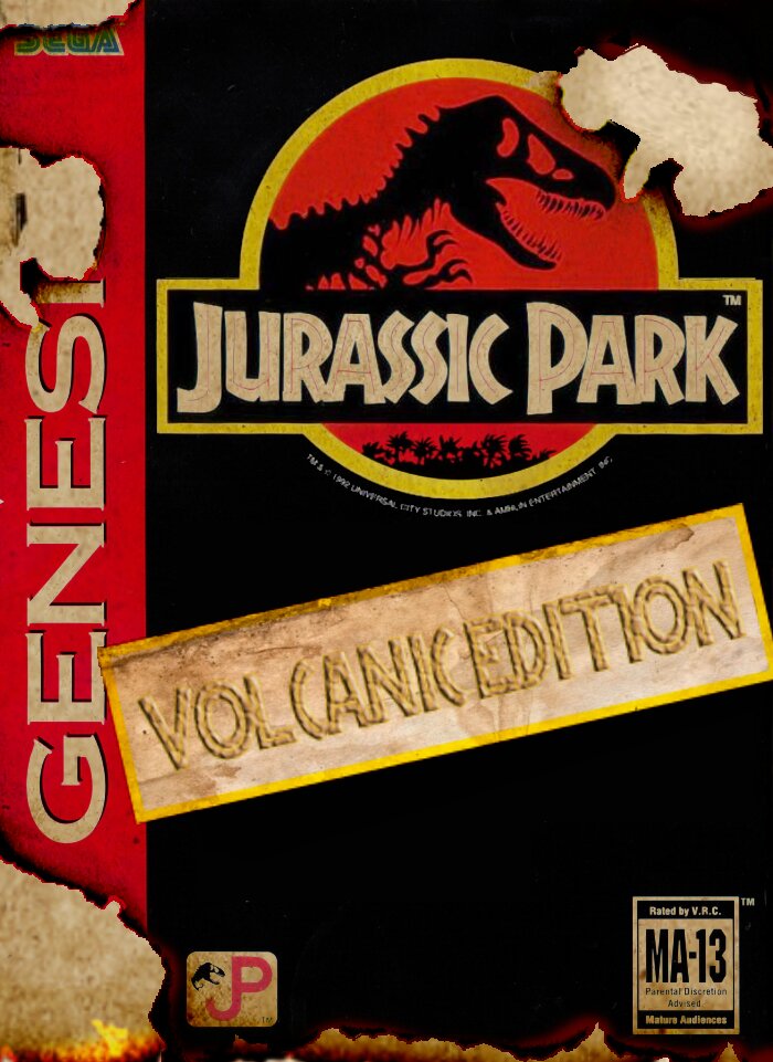 The coverart image of Jurassic Park: Volcanic Edition