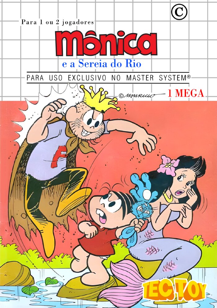 The coverart image of Mônica e a Sereia do Rio