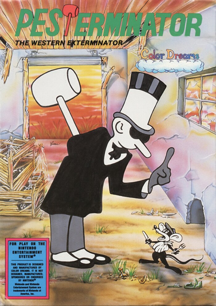 The coverart image of Pesterminator: The Western Exterminator