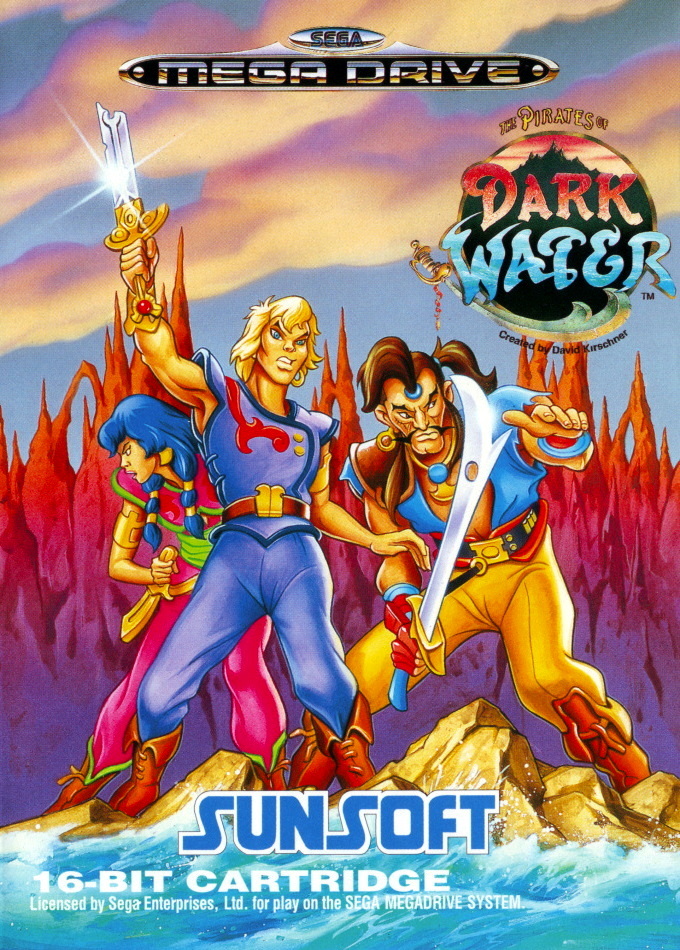 The coverart image of The Pirates of Dark Water