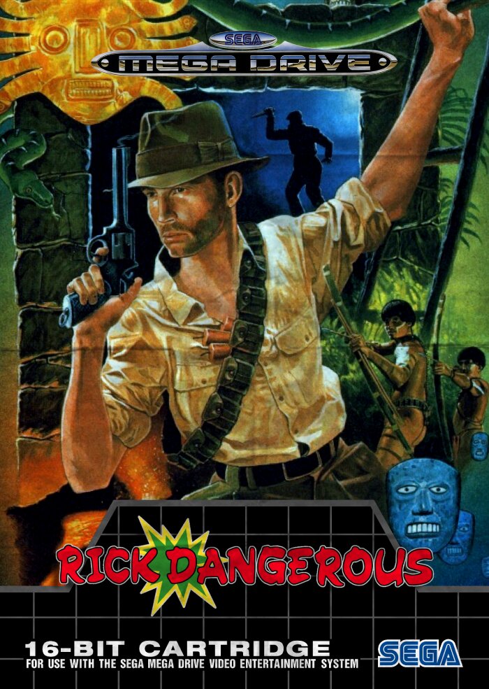 The coverart image of Rick Dangerous
