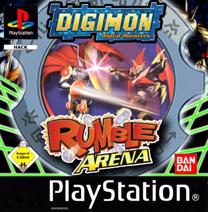 The coverart image of Digimon Rumble Arena (Japanese BGM Fixed)