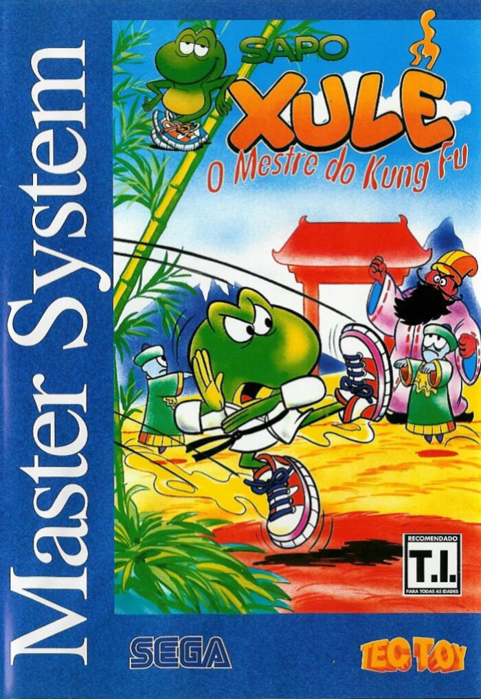 The coverart image of Sapo Xulé: O Mestre do Kung Fu