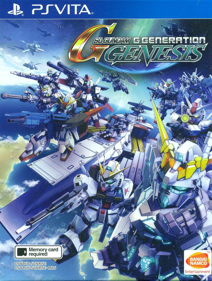 The coverart image of SD Gundam G Generation Genesis